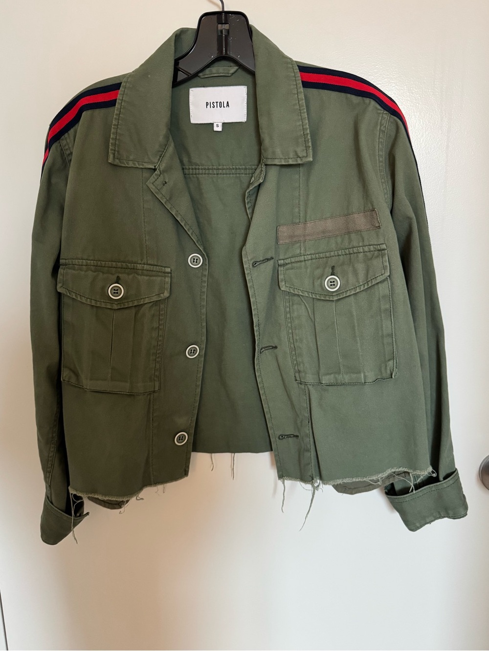 Pistola Camilo Cropped Military Jacket - Picture 2 of 6